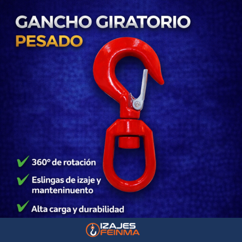 GANCHO GIRATORIO PESADO