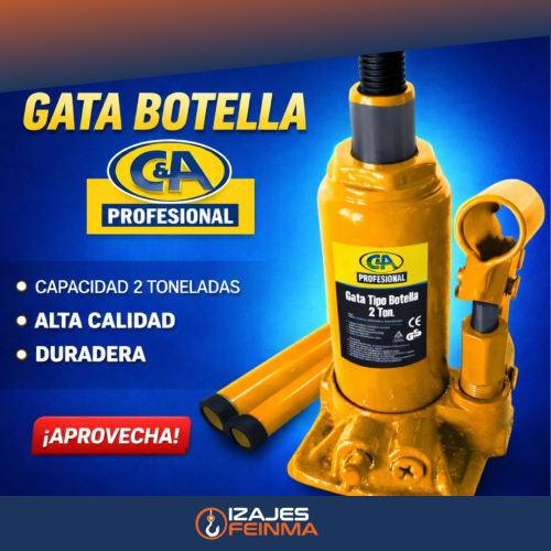 GATA BOTELLA C&A amarillo