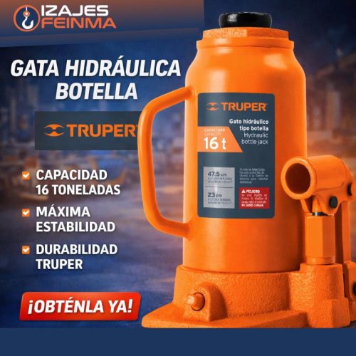 Gata Hidráulica tipo Botella TRUPER