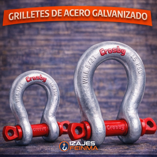 GRILLETE CROSBY (Acero Galvanizado)