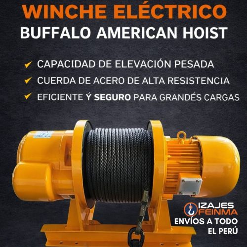 WINCHE ELECTRICO (BUFFALO AMERICAN HOIST)