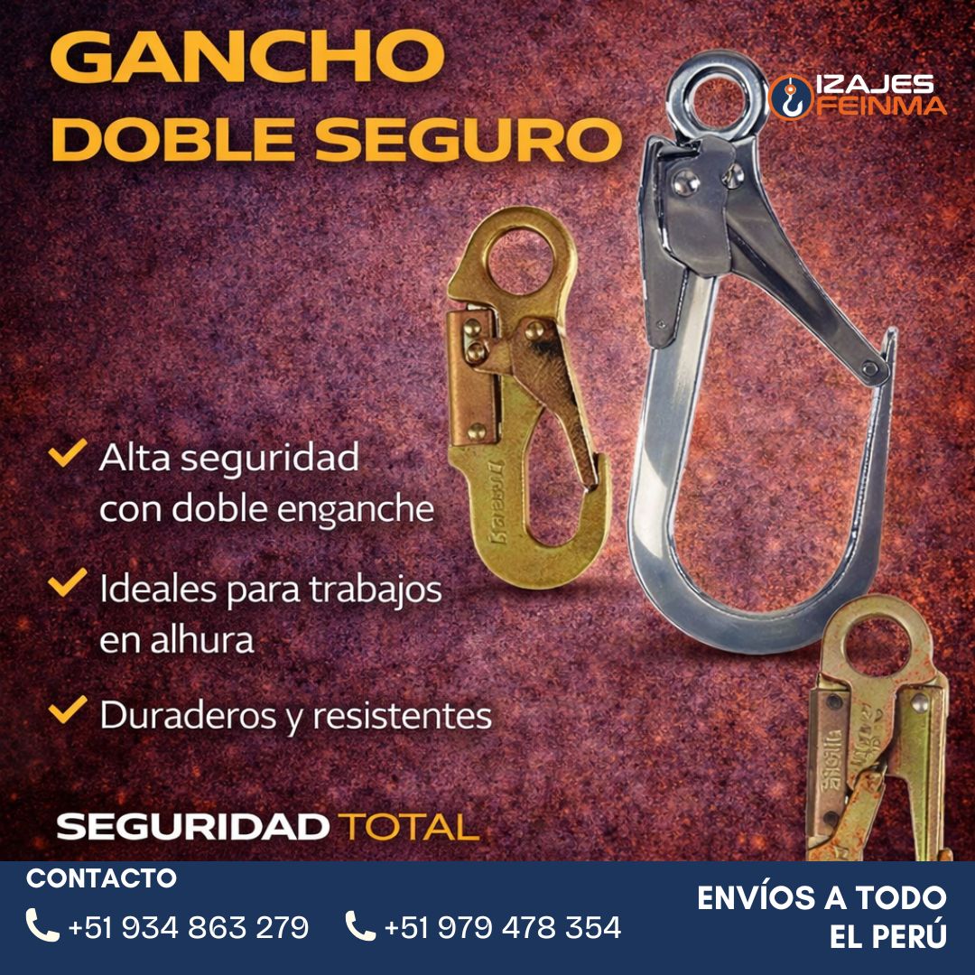 GANCHO DOBLE SEGURO